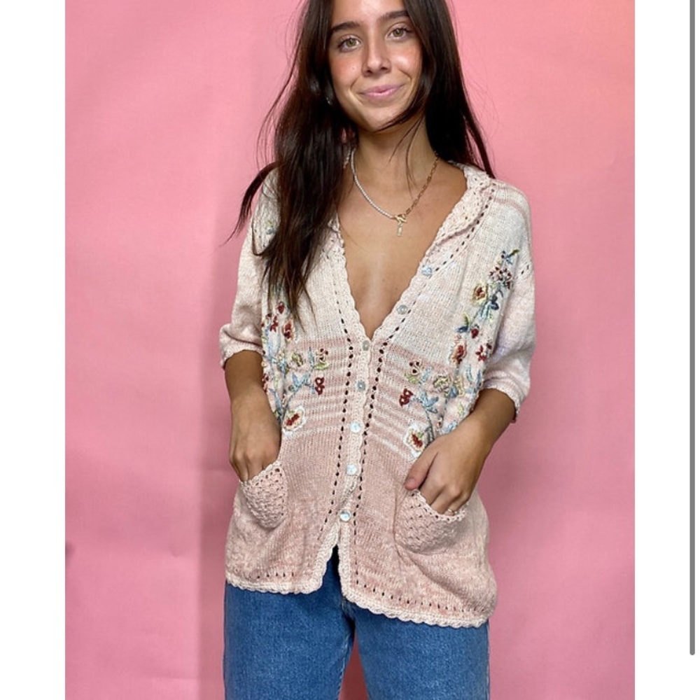 vintage knit top